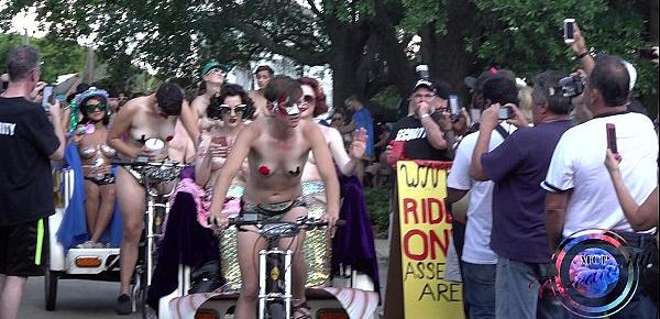  New Orleans Naked Bike Ride 2018